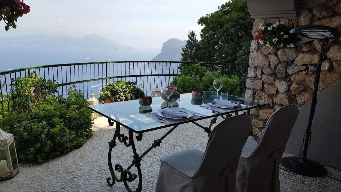 Restaurante en Capri