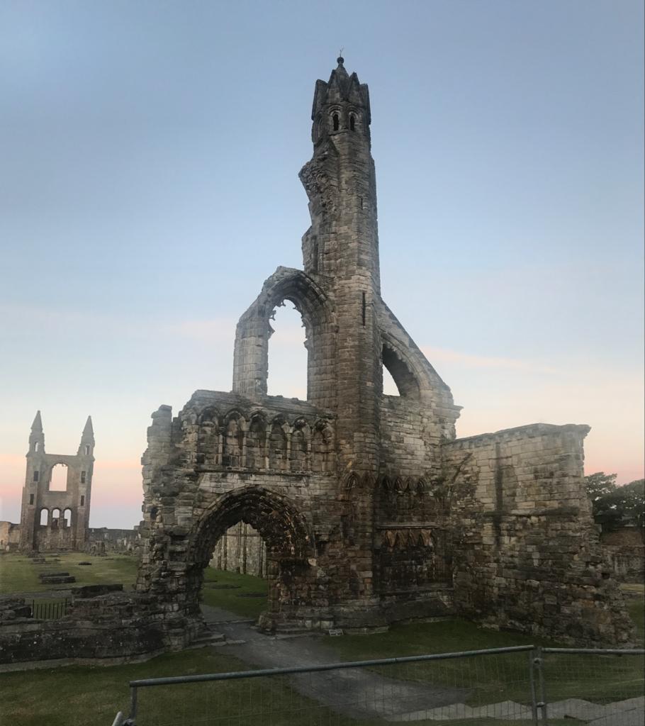 Catedral de St. Andrews en Escocia