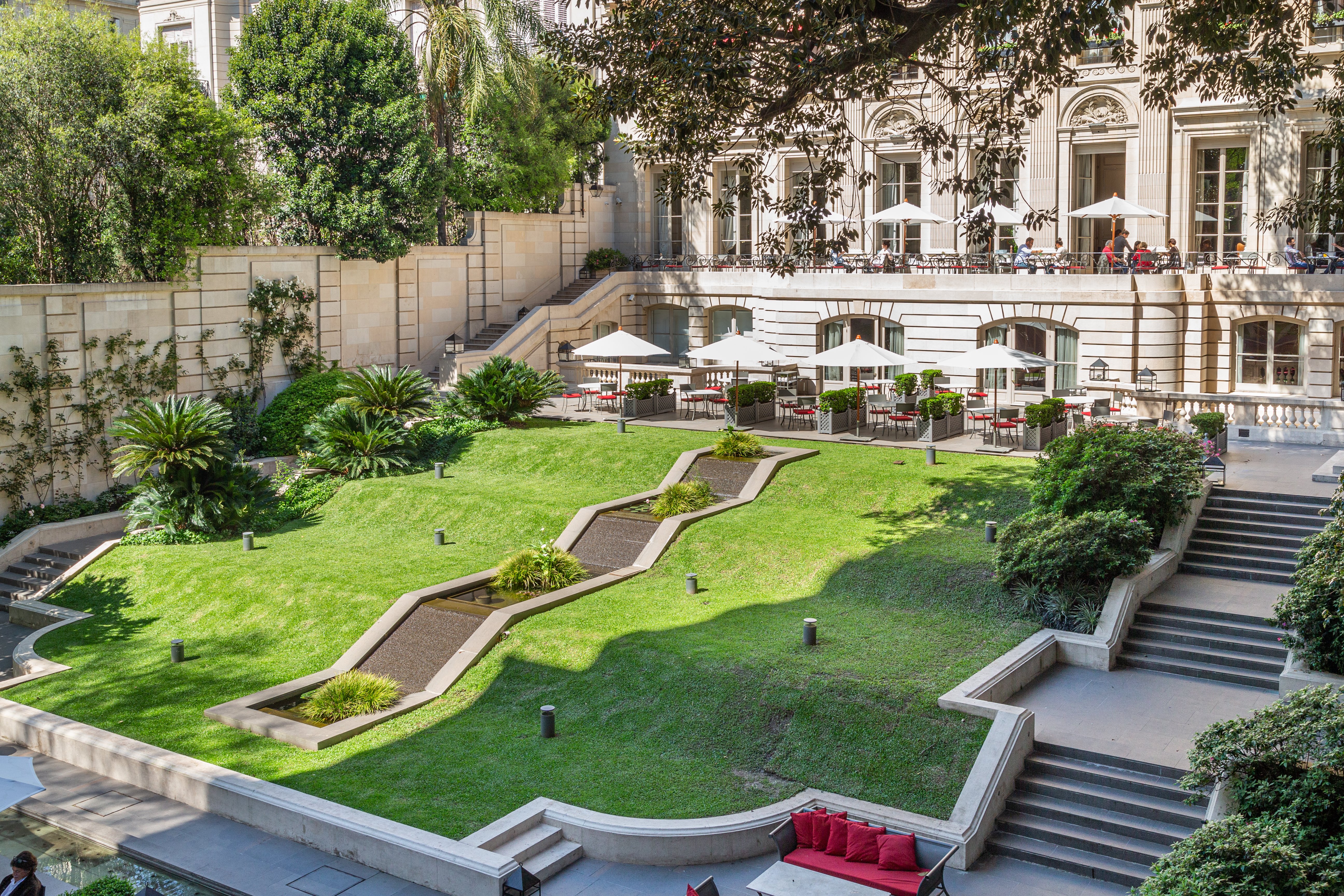 Foto aérea de Palacio Duhau, hotel en Buenos Aires