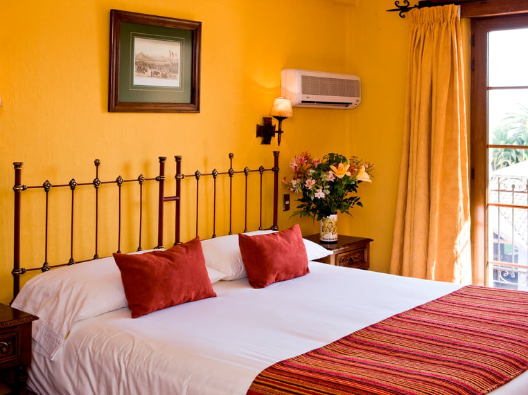 Habitación del Hotel Santa Cruz en Colchagua