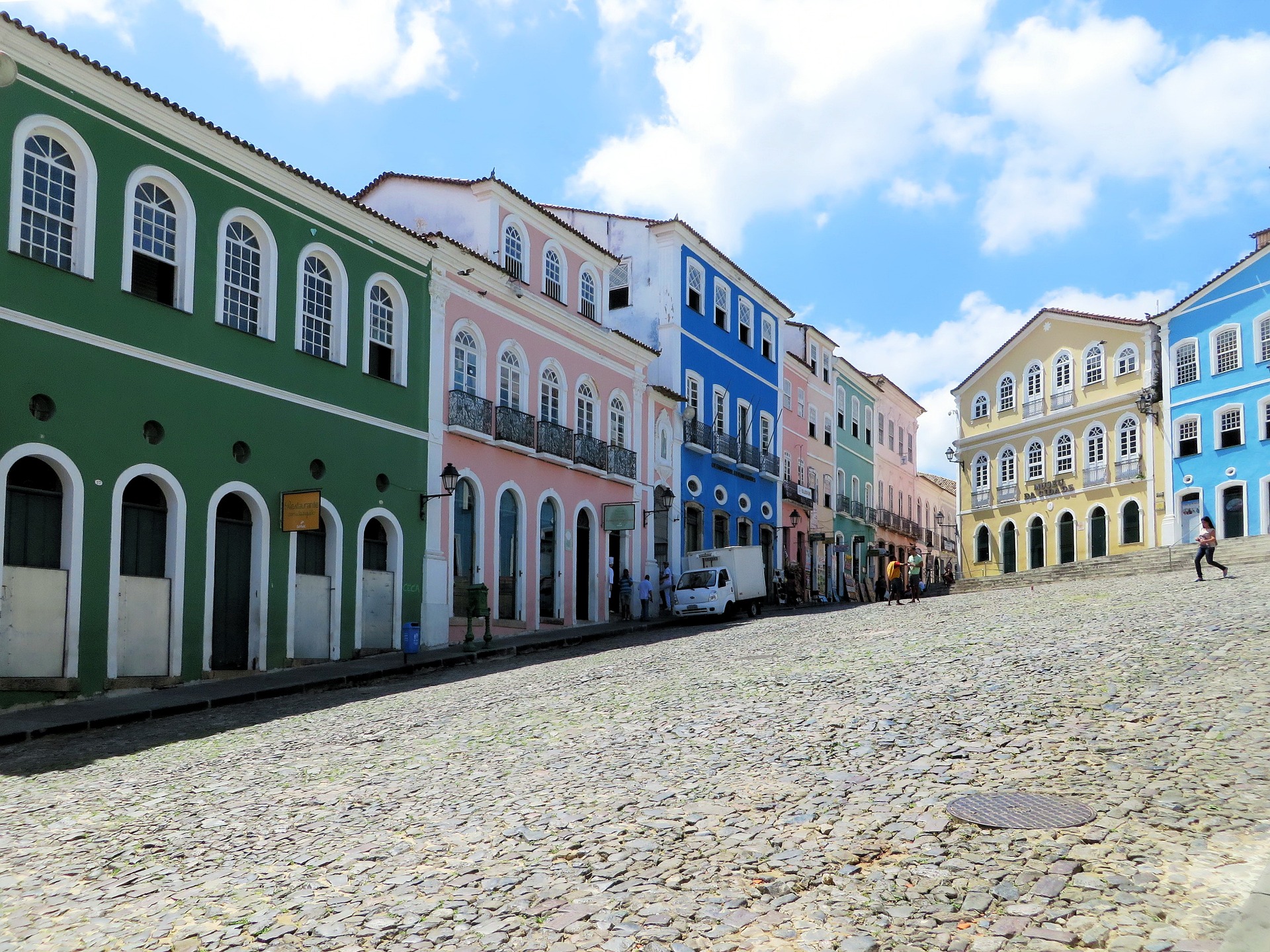 Pelourinho en Salvador de Bahía,viaje a Brasil