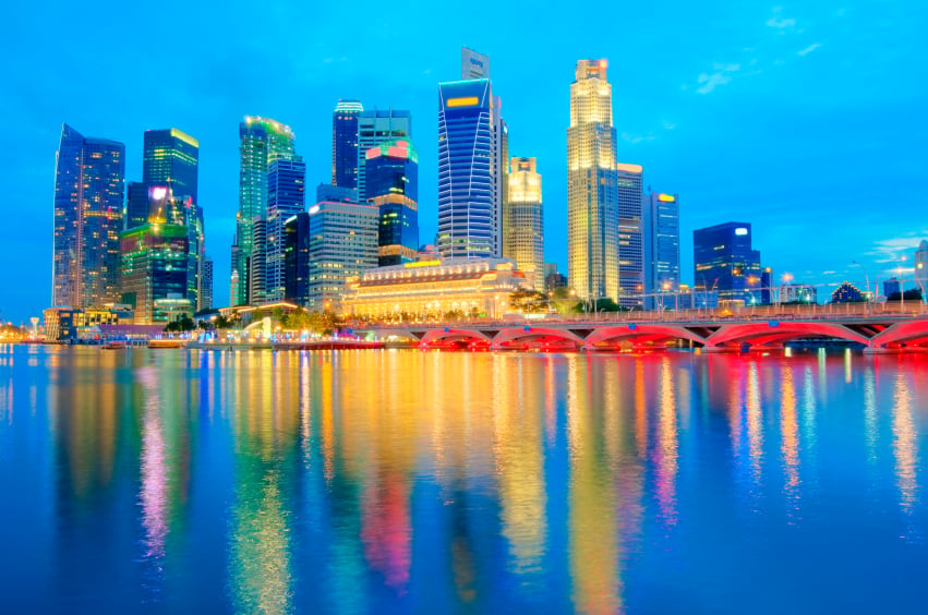 Skyline de Singapur
