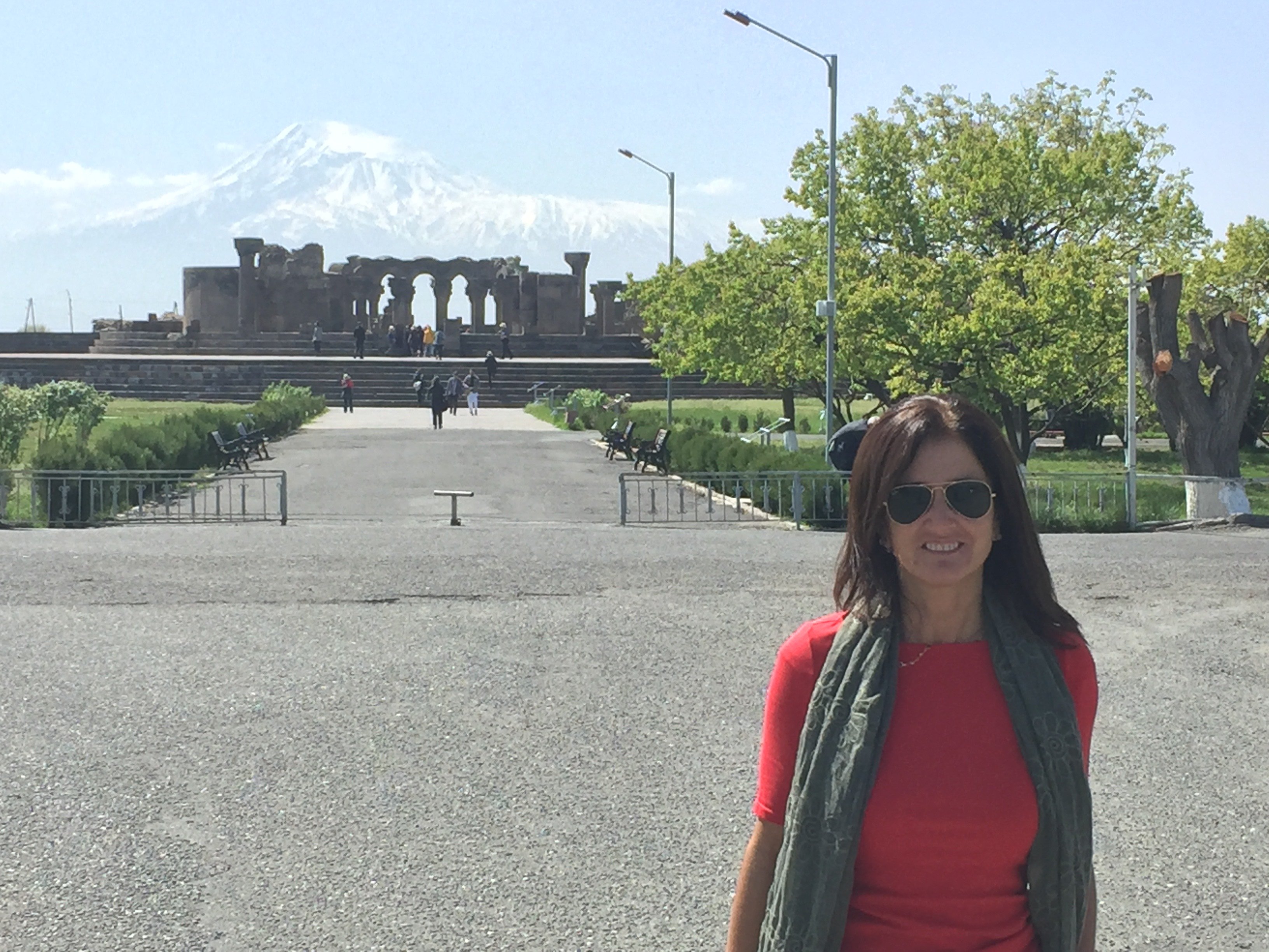 Catedral de Zvartnots, Templo San Gregorio, en un viaje a Armenia